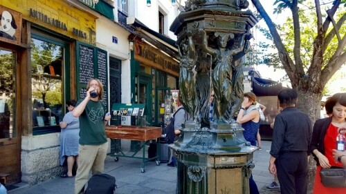 Paris günstig Wallace Brunnen